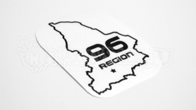 Наклейка на авто "Регион 96. Екатеринбург"