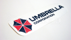 Наклейка на авто "Umbrella corporation"