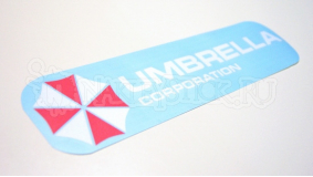 Наклейка на авто "Umbrella corporation"