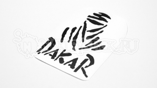Наклейка на авто "Dakar Motorsport"