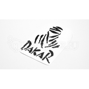 Наклейка на авто "Dakar Motorsport"