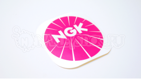 Наклейка на авто "NGK-1"