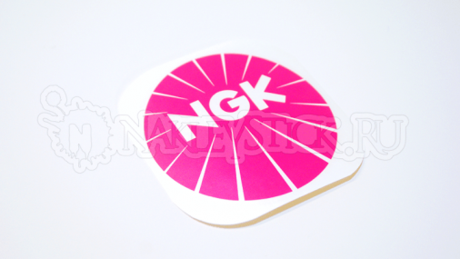 Наклейка на авто "NGK-1"