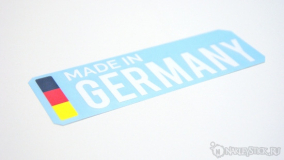 Наклейка на авто "Made in Germany"