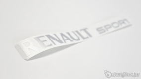 Наклейка на авто "Renault sport"