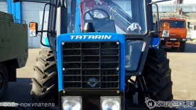 Наклейка на авто "Татарин" EN
