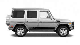 Акцентные полосы на борт Mercedes-Benz G-class Gelandewagen, вид 1
