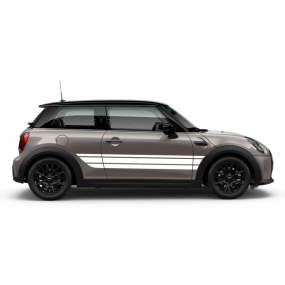 Спортивные полосы на двери Mini Cooper, вид 7