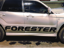 Наклейка на авто "Subaru Forester"