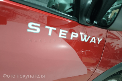 Наклейки на двери "Renault Sandero / Logan Stepway", 2 шт