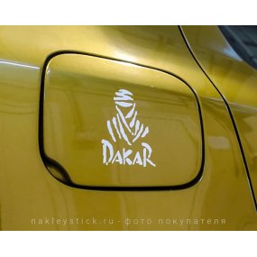 Наклейка на авто "Dakar Motorsport"