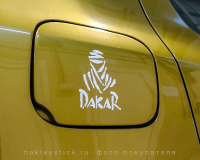 Наклейка на авто "Dakar Motorsport"