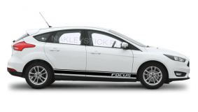 Комплект спортивных полос на борт Ford Focus, вид 10