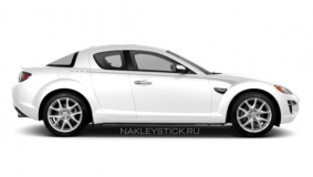 Акцентные полосы на двери Mazda RX-8, вид 6