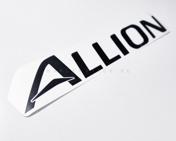 Наклейка на авто "Toyota Allion"