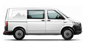 Наклейка "Горы" на Volkswagen Transporter Rockton