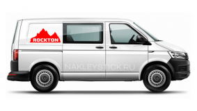 Наклейка "Горы" на Volkswagen Transporter Rockton