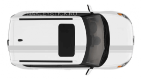 Спортивные полосы на Kia Soul, вид 7