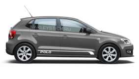 Акцентные полосы на Volkswagen Polo, вид 9