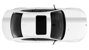 Комплект наклеек-полос на BMW 1, вид 1