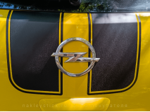 Комплект спортивных полос на автомобиль Opel Corsa, вид 2