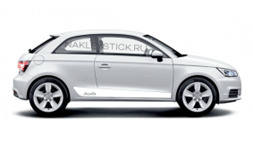 Акцентные полосы на Audi A1/S1 hatchback, вид 4