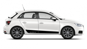 Акцентные полосы на двери Audi A1/S1 sportback, вид 2