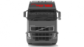 Наклейка "FH16 750" на грузовик Volvo