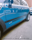 Комплект акцентных полос на Mini Cooper Countryman, вид 1