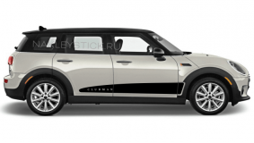 Акцентные полосы на Mini Cooper Clubman, вид 2