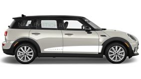 Акцентные полосы на Mini Cooper Clubman, вид 2