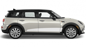 Акцентные полосы на Mini Cooper Clubman, вид 2