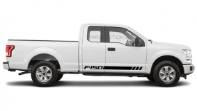 Акцентные полосы на Ford F-150, вид 1