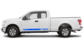 Акцентные полосы на Ford F-150, вид 1