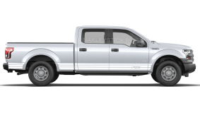 Акцентные полосы на Ford F-150, вид 2