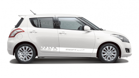 Спортивные полосы на борт Suzuki Swift, вид 1