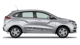 Комплект наклеек на борт Lada Xray, вид 1