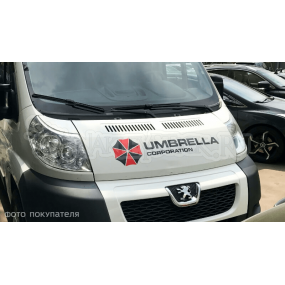 Наклейка на авто "Umbrella corporation"