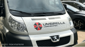 Наклейка на авто "Umbrella corporation"