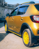 Наклейки "Спортивная графика" на борт Renault, вид 5