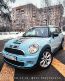 Спортивные полосы на Mini Clubman, вид 8