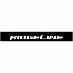 Наклейка полоса "Ridgeline" на лобовое стекло Honda 150 х 20 см