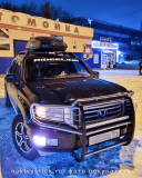 Наклейка полоса "Ridgeline" на лобовое стекло Honda 150 х 20 см