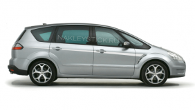 Акцентные полосы на борт Ford S-max, вид 1
