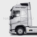 Наклейка "Globetrotter XL" на Volvo серии FH, вид 2