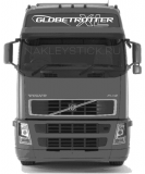 Наклейка "Globetrotter XL" на Volvo серии FH, вид 2