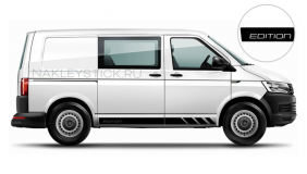 Акцентные полосы "Edition" на Volkswagen Transporter, вид 7