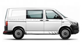 Акцентные полосы "Edition" на Volkswagen Transporter, вид 7