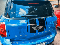 Спортивные полосы на Mini Cooper Paceman / Countryman, вид 4.1