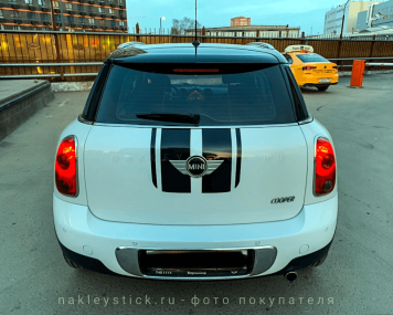 Спортивные полосы на багажник Mini Cooper Paceman / Countryman, вид 5